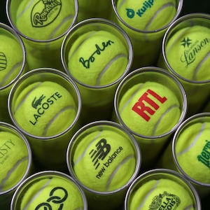 Print Your Company Logo on Coloured Tennis Balls