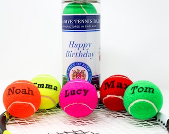 Personalised Tennis Balls