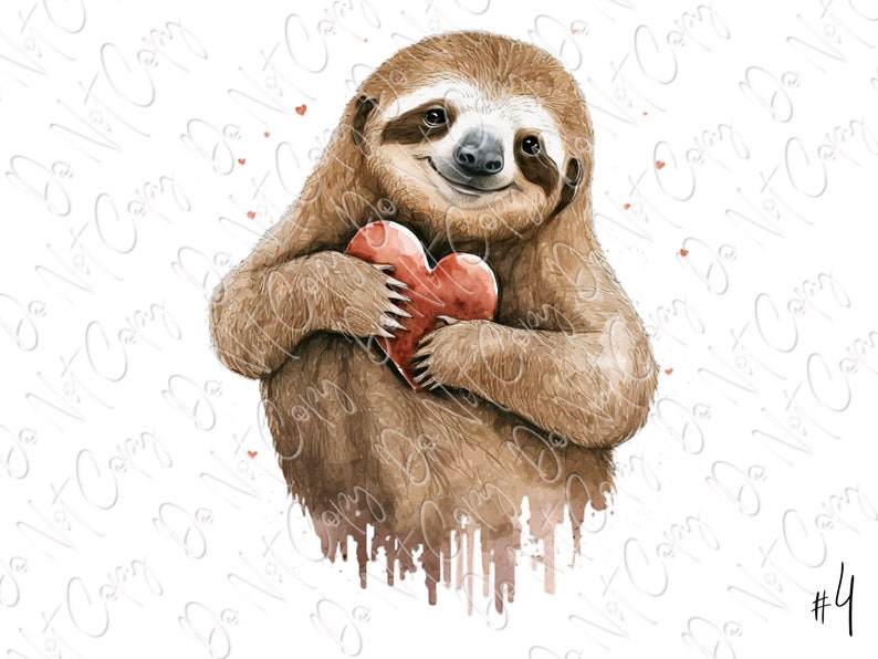 Sloth Slothee SUBLIMATION TRANSFER Ready to Press Transfer - Etsy