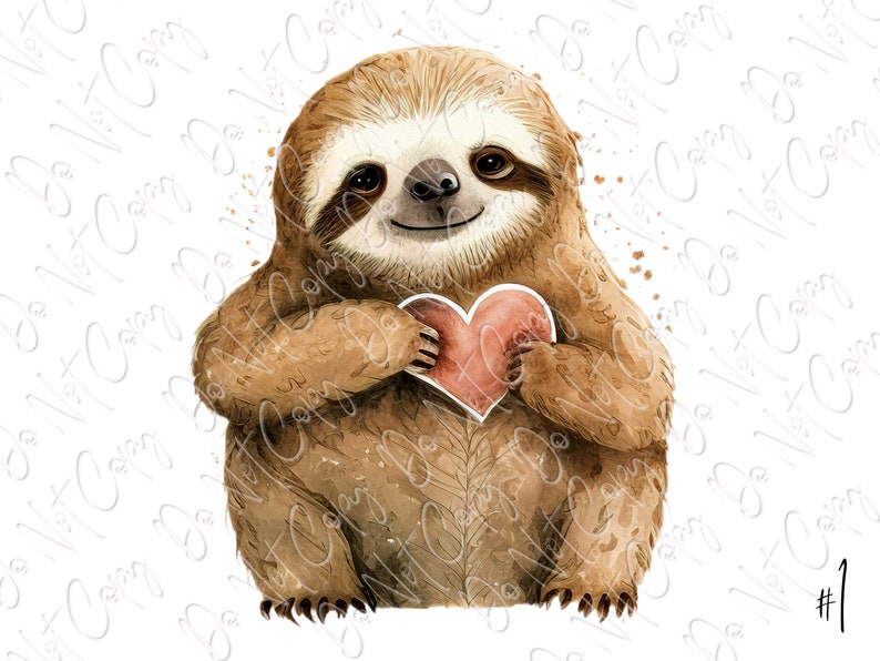 Sloth Slothee SUBLIMATION TRANSFER Ready to Press Transfer - Etsy