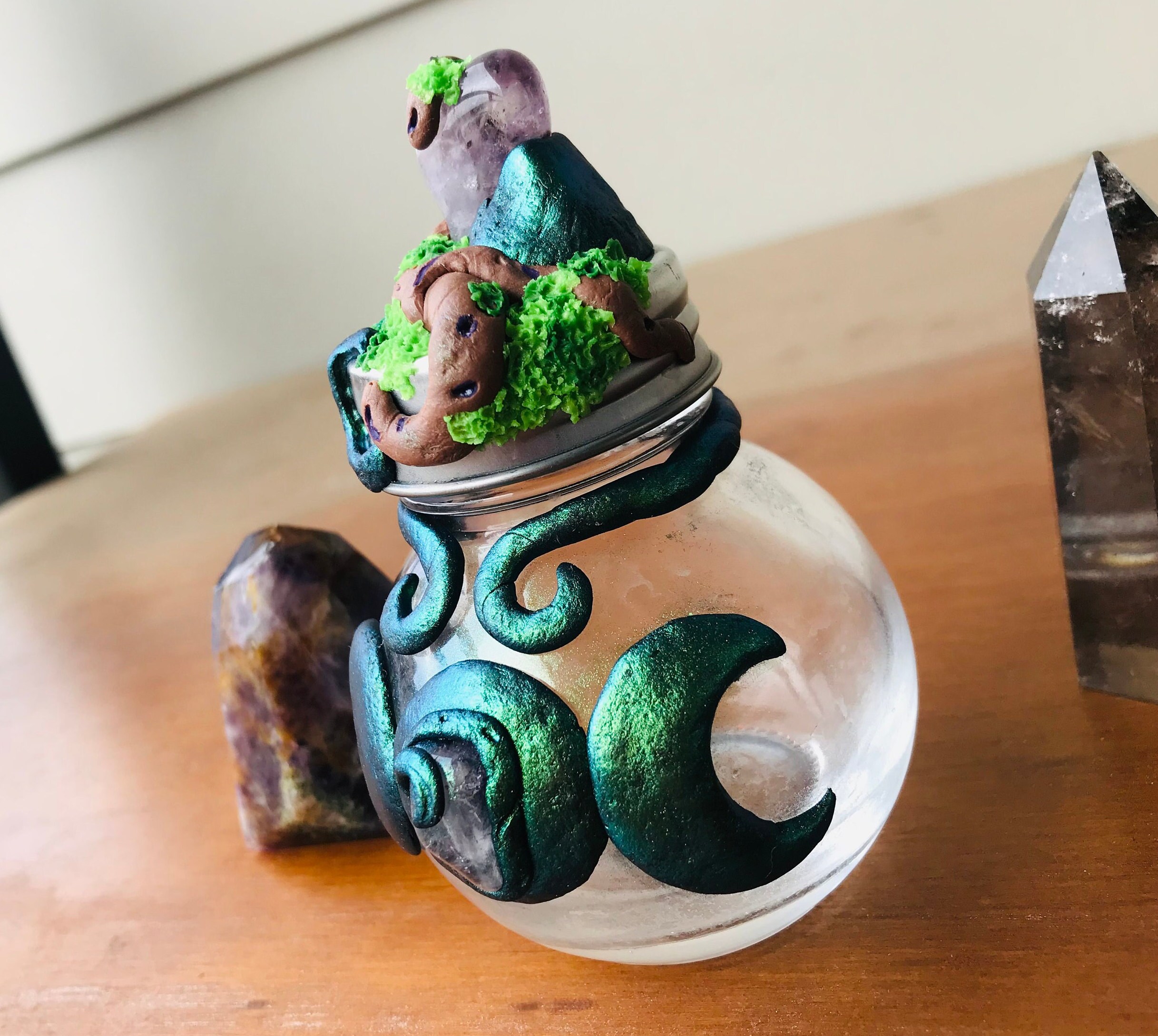 Moon Goddess Magic Potion Jar - Etsy