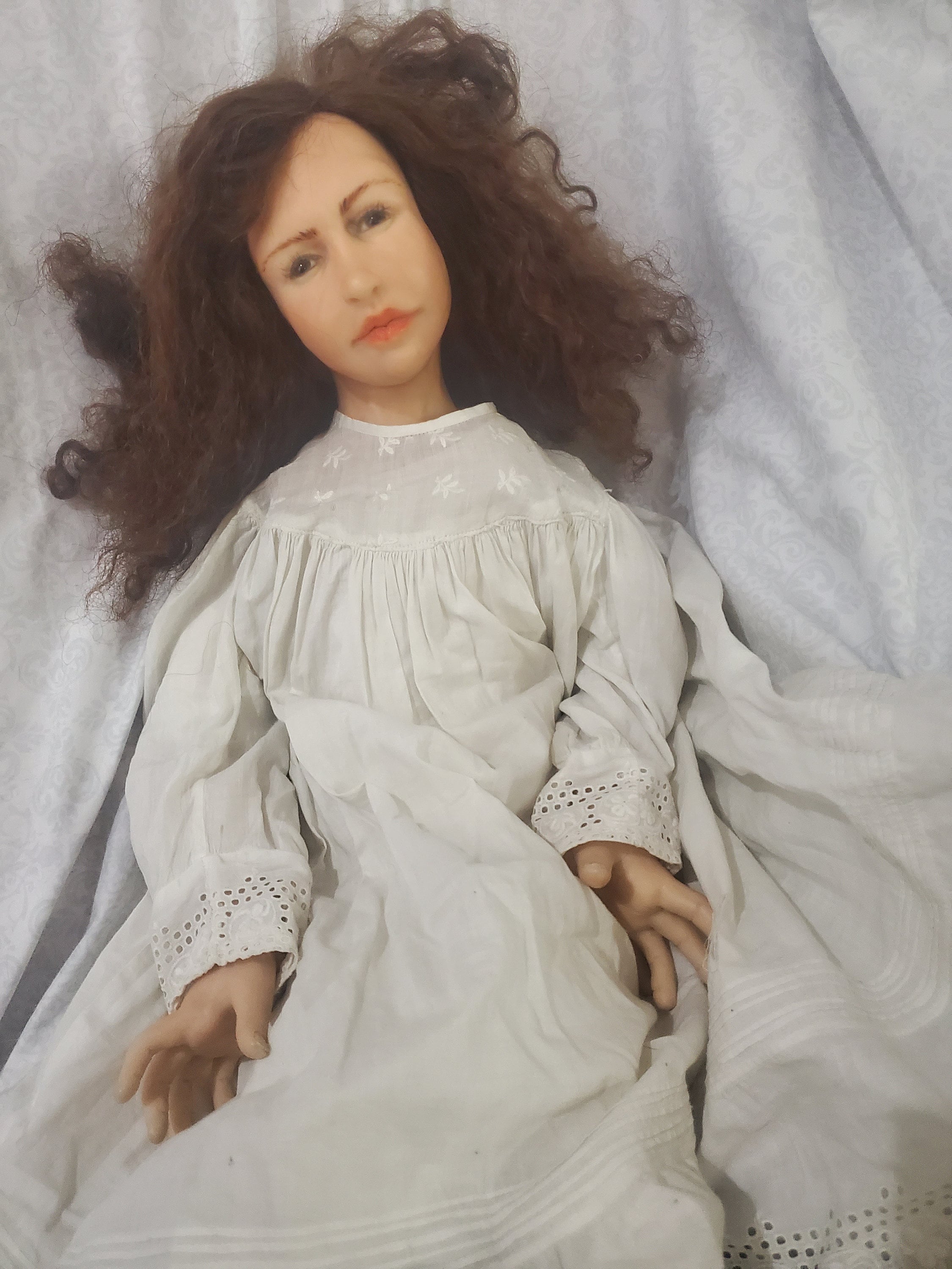 アメリカン　アンティーク　シュールな 蝋人形 ワックスドール wax doll アメリカン アンティーク シュールな 蝋人形 ワックスドール wax