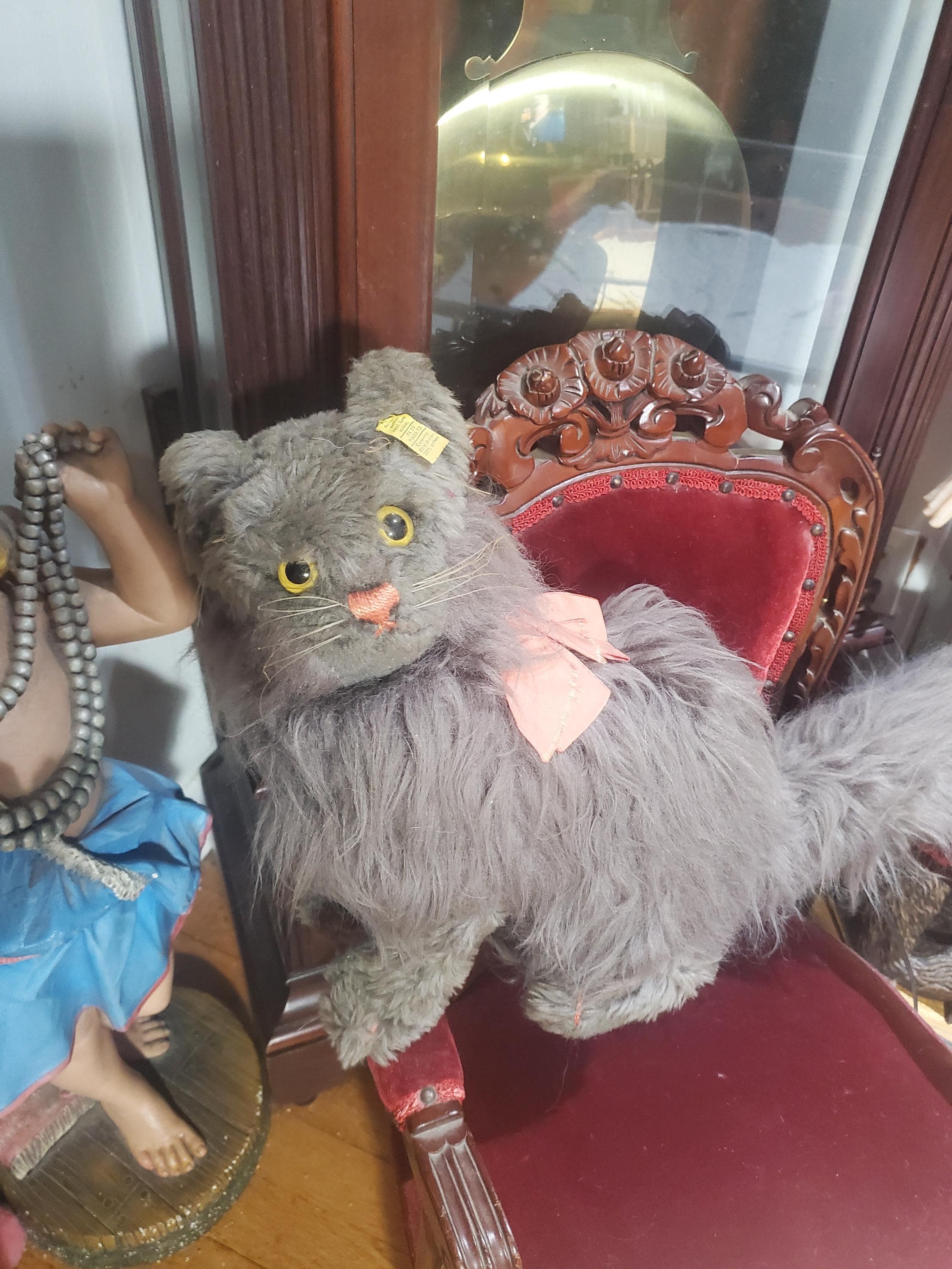 1960's Steiff Persian Gray Cat Diva - Etsy
