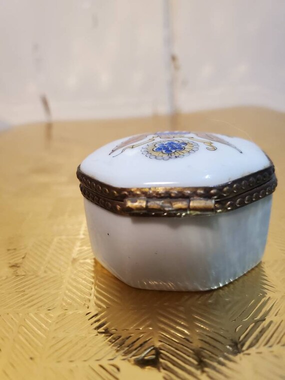 Limoges French trinket Box Presidential Seal American… Gem
