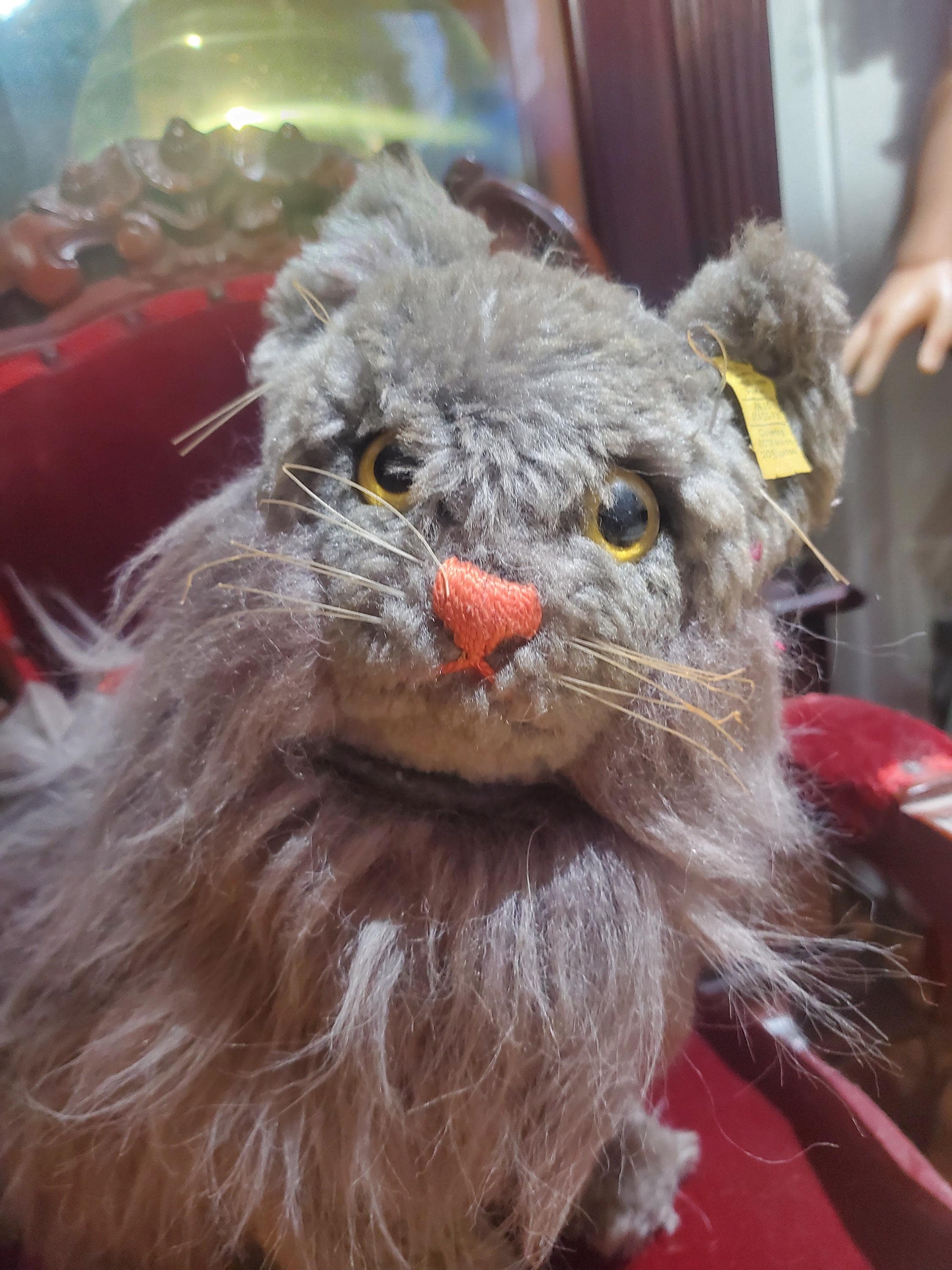 1960's Steiff Persian Gray Cat Diva - Etsy