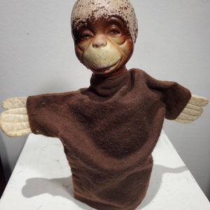 1930 Hand Monkey Puppet