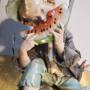 カポデモンテ イタリー製 男の子 お昼寝 Capodimonte boy - Etsy 日本