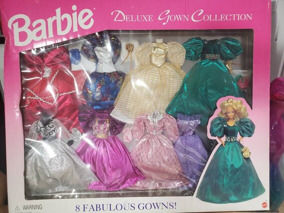 Gros Lot De Robes Barbie Vintage Très Rares - Collection Princess And The Pauper