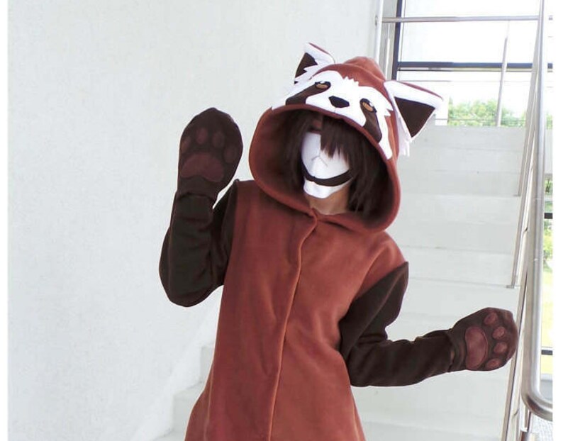 Custom Red Panda inspired KigurumiPajama