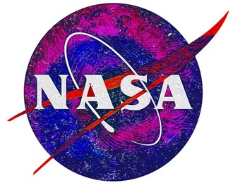 Projekt NASA //SVG, CDR, .EPS, .Ai, Png // Plik do cięcia//Do prasowania, Naklejki// Kubki// Projekty koszulek,