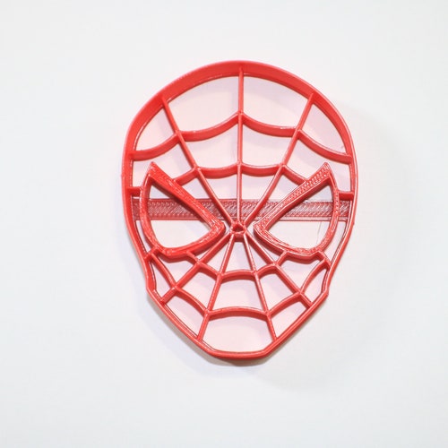 Spider Man Cookie Cutter Set of 3 Etsy