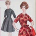 Slenderette Dress Vintage Sewing Pattern Simplicity 3721, Size 16 Medium-Large 1950s Princess Dress Middle Aged Woman Mother of the Bride