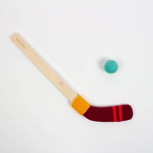 Mini Hockey Stick - red and yellow