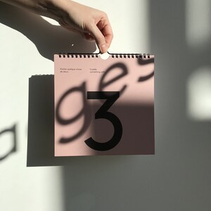 Daily Calendar Perpetual and Colorful image 8