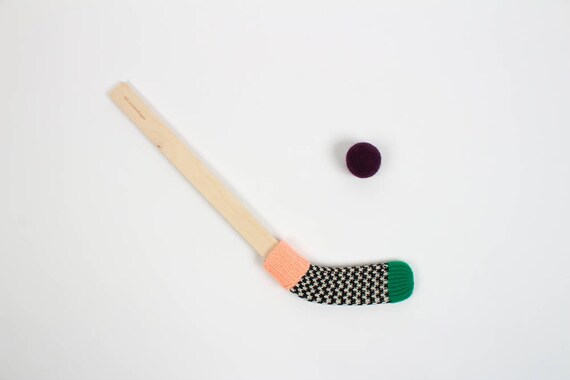 pink mini hockey stick