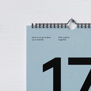 Daily Calendar Perpetual and Colorful image 5