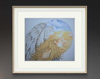Angel of Peace giclee PRINT ONLY by Angela Roberts