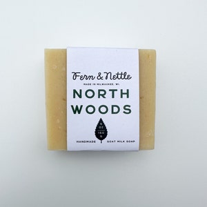 Northwoods Soap: Fir + Cedar Goat Milk Soap