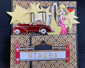Marilyn Monroe vintage Hollywood pop up box card