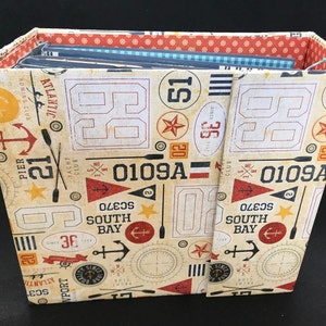 large nautical and sailing photo and journaling album