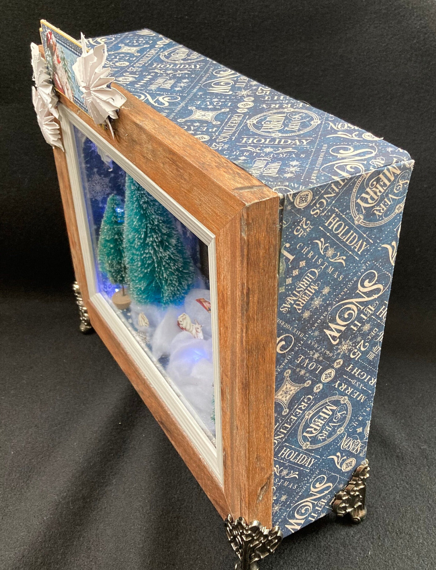 Custom Framed LED Lit Shadow Box Diorama - Etsy