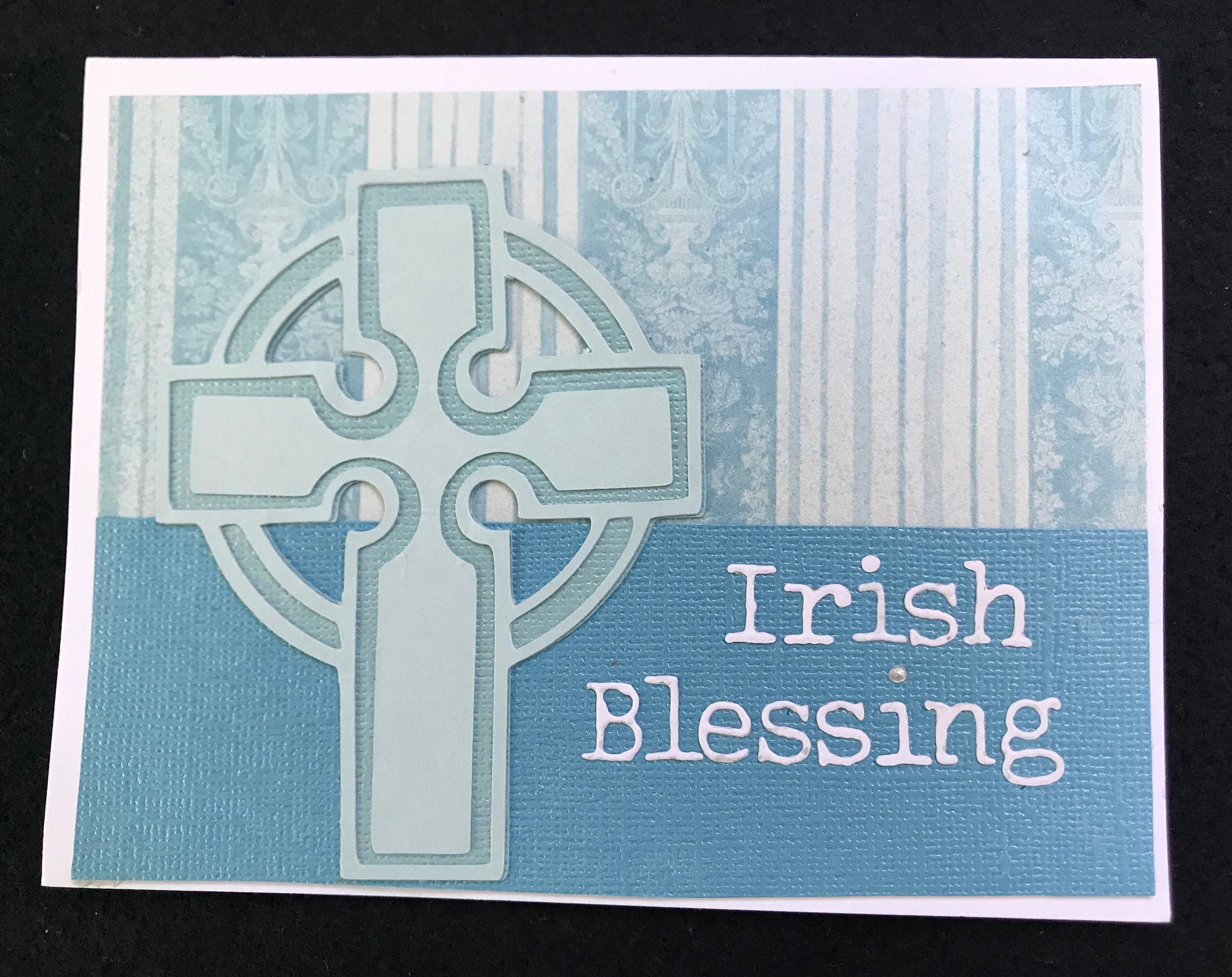 Irish blessing theme sympathy card # 23