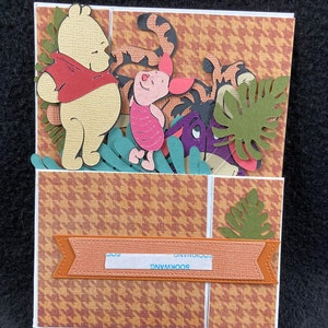 Winnie the pooh and friends multi-occasion popup box card