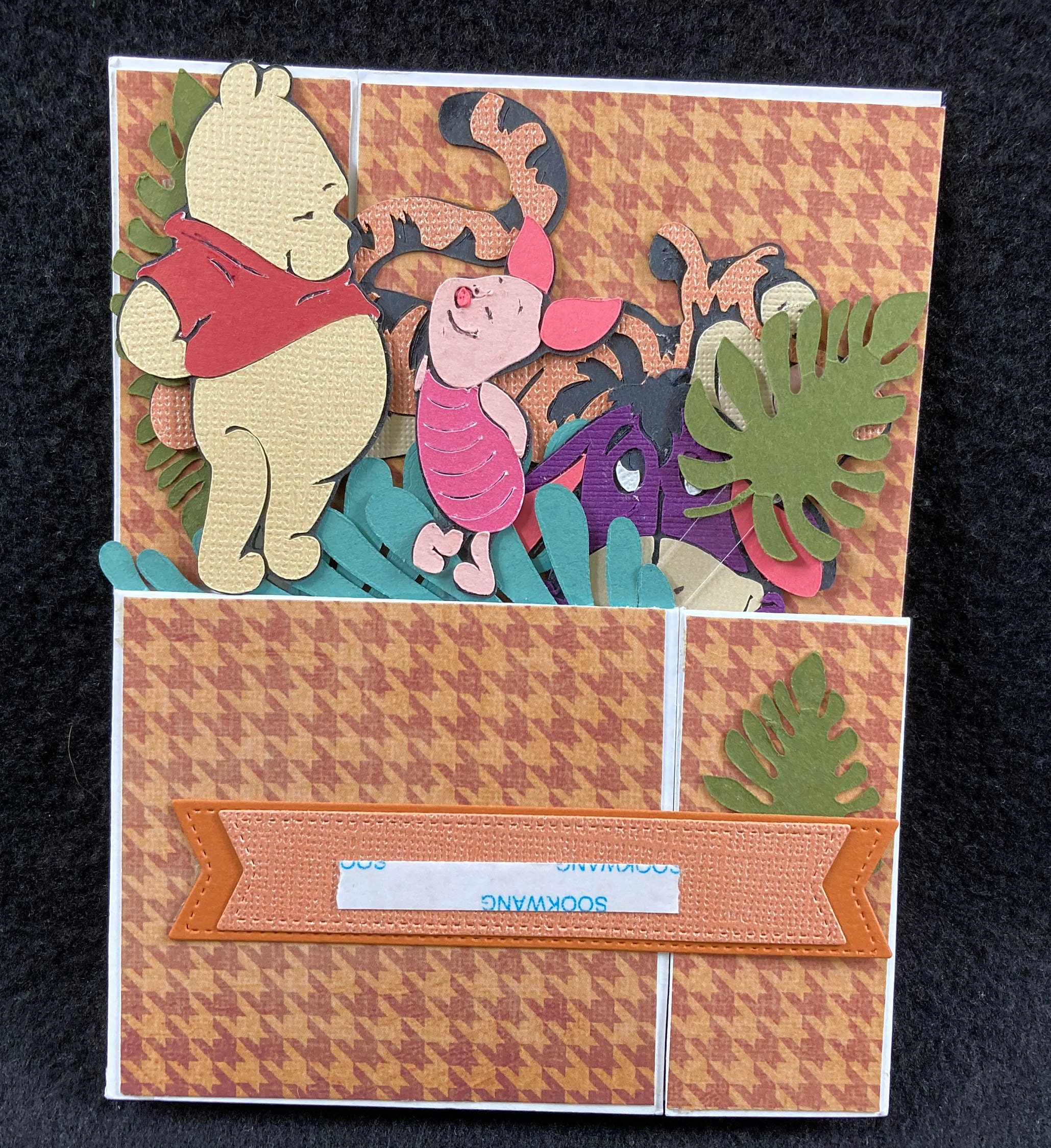 Winnie the Pooh und Freunde Popup-Box-Karte mit mehreren Anlässen