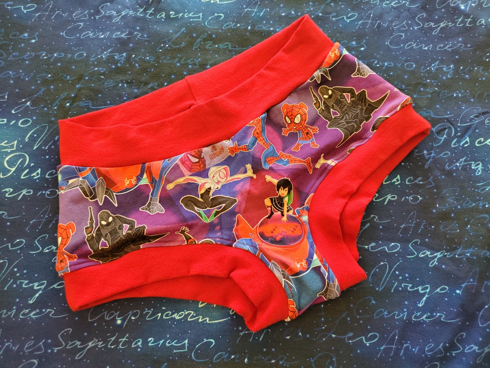 Into the Spiderverse SpiderMan Spider Gwen Nerdy Geeky Panties Etsy