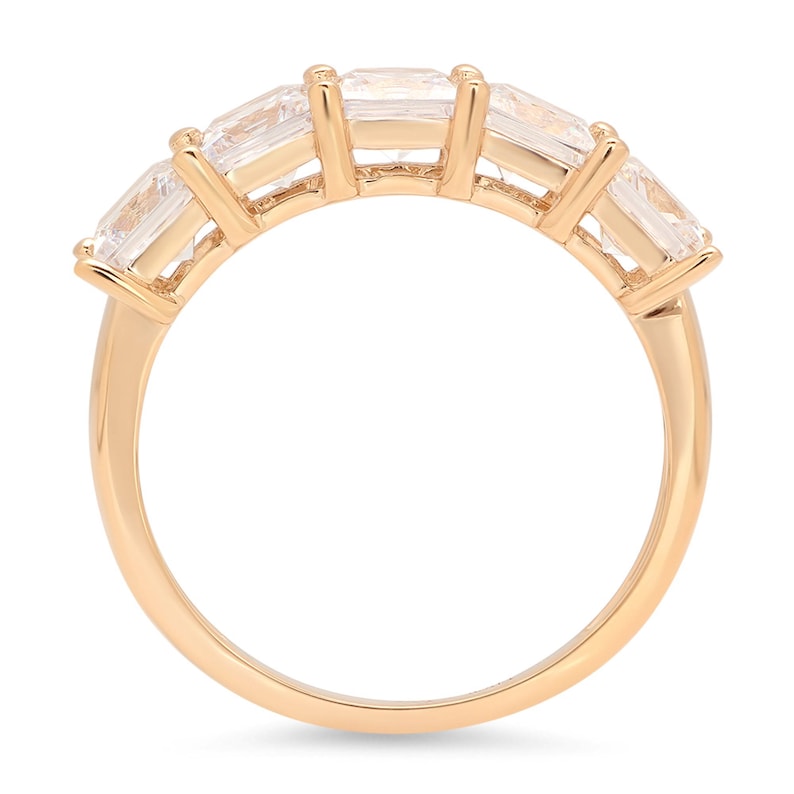 Always Band 3.75 Ct Lab Diamond Princess Cut Bridal Wedding Ring In 14k Solid Yellow Gold Always Rings Always Promise Band Promise Band