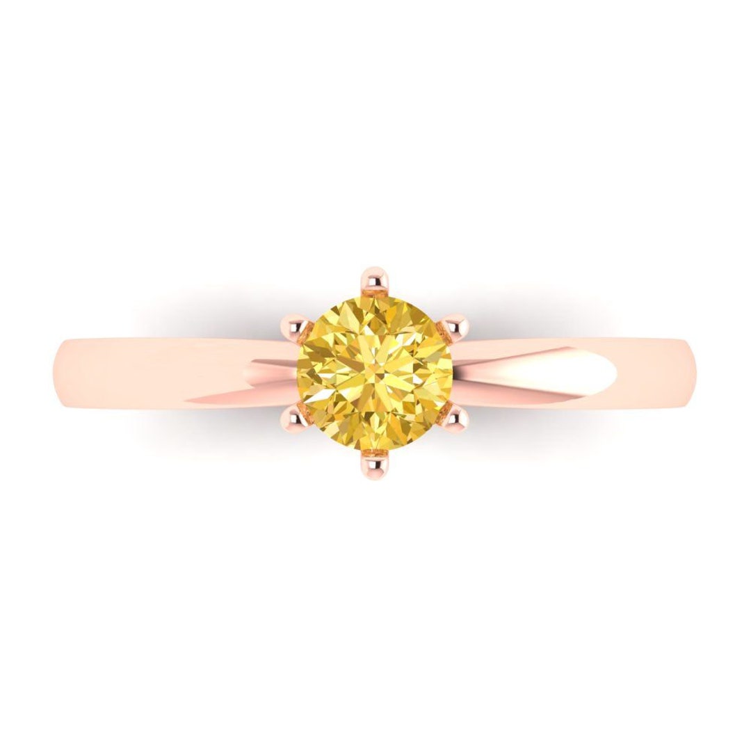 Ohrringe Gold 585 Mit Diamanten 5,00 Ct Lab Created Diamant Ohrstecker - 14K Weißgold, Rundschliff, VVS1/D, 8 Mm Rundschliff 8mm Ohrringe