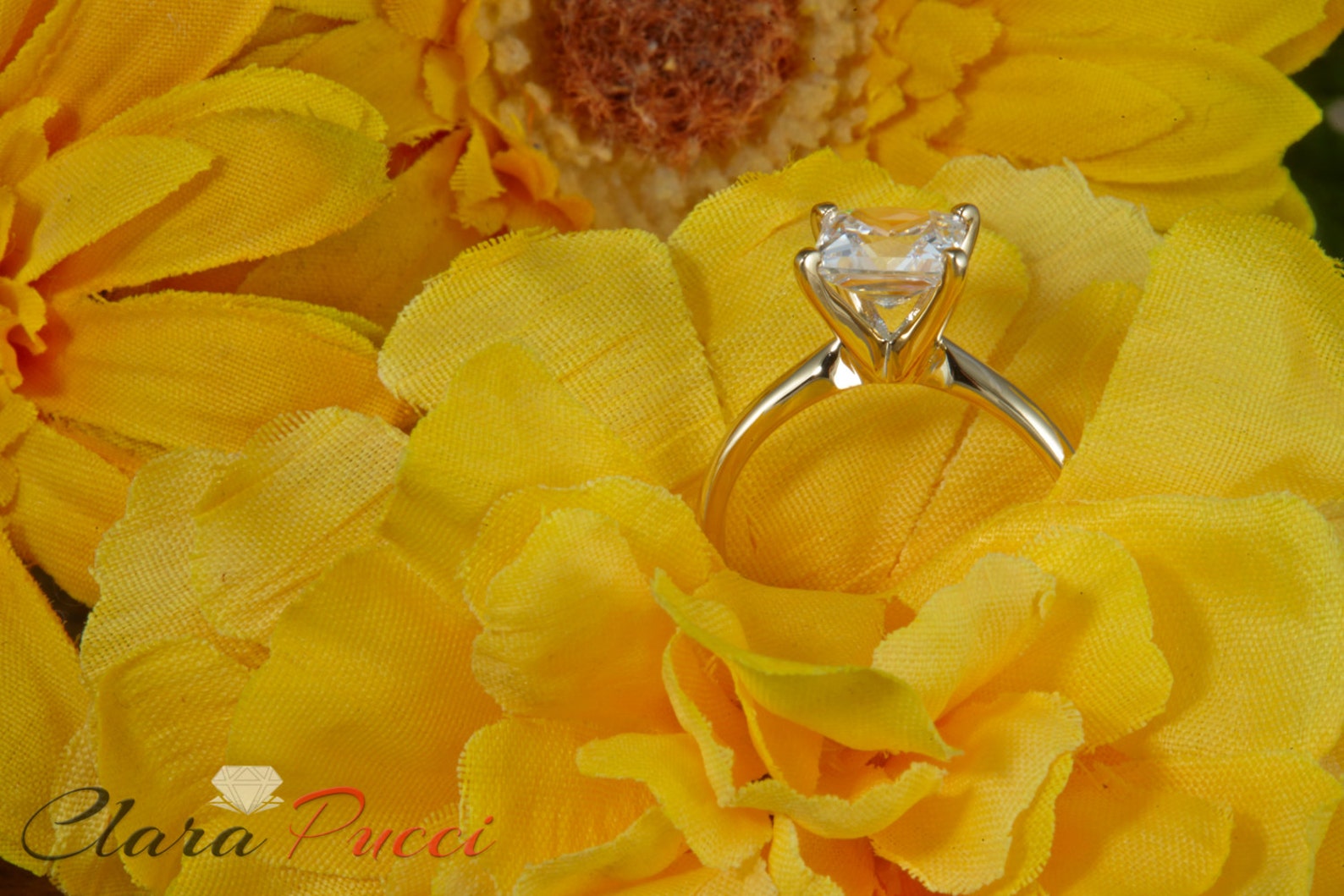 Princess Cut Engagement Ring Princess Cut Princess Cut Ring - Etsy