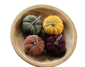 Corduroy Pumpkin's, Thanksgiving Centerpiece, Autumn Decor, Farmhouse Fall, Faux Pumpkin