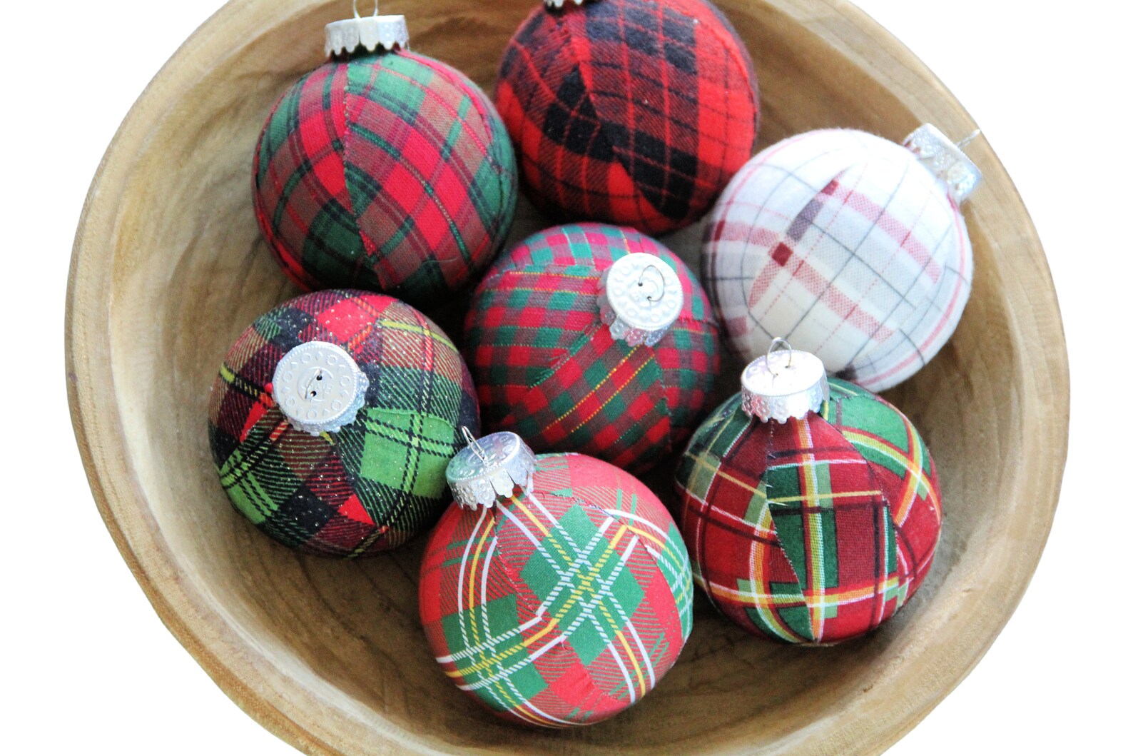Holiday Christmas Ornaments. Classic Christmas Plaid Etsy