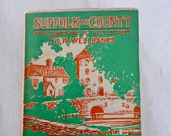Libro vintage de Suffolk de 1934: Política y humor británicos, primera edición