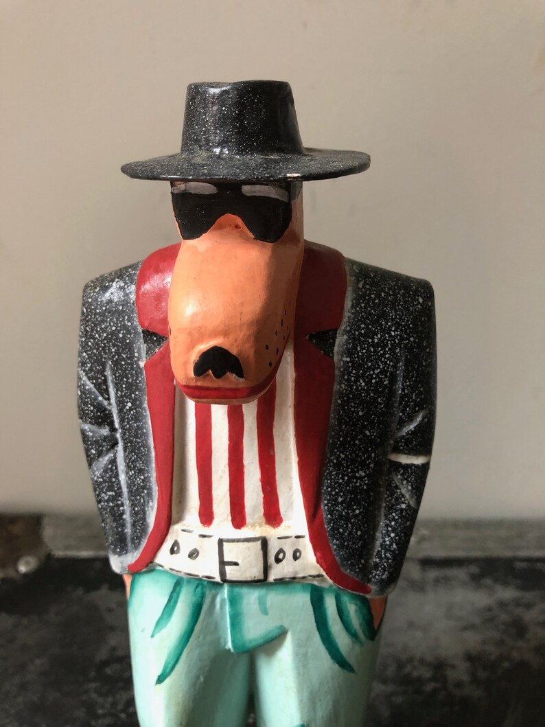 Quebec Wood Carving Cool Dude Dog Joe Camel Your Choice Construction Worker Price Is For One Vintage Folk Art Style Wood Figurines Sculpture Art Collectibles Timeglobaltech Com