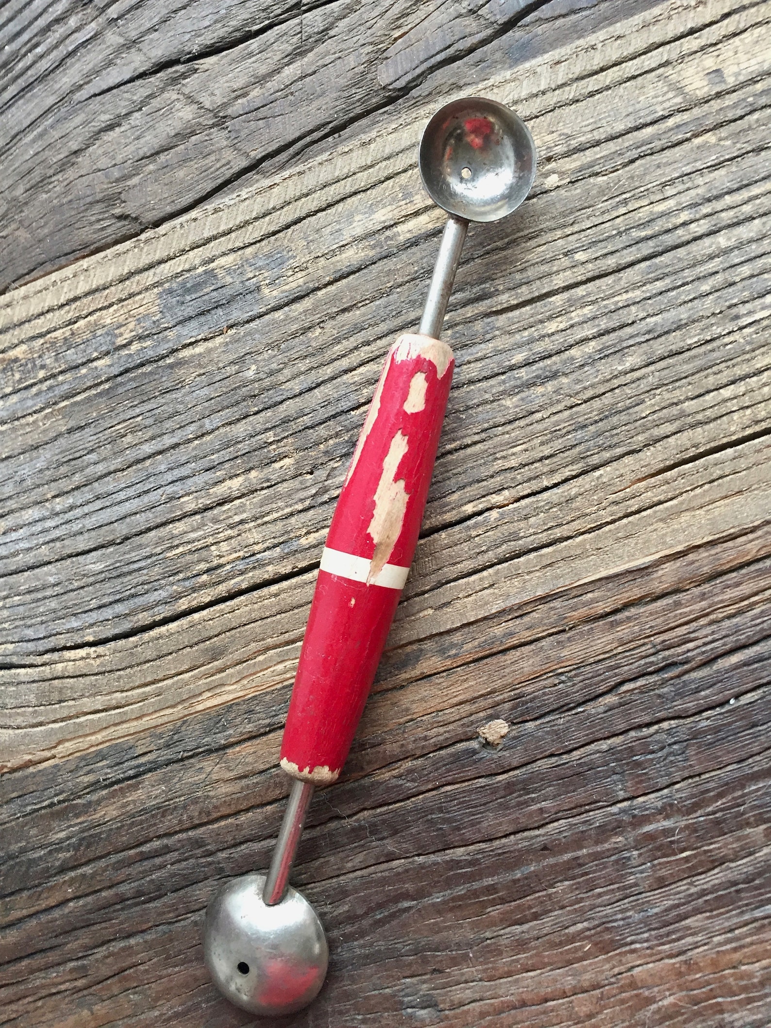 Vintage MELON BALL SCOOPS Pair of 1950s Melon Ballers 2 Size Etsy