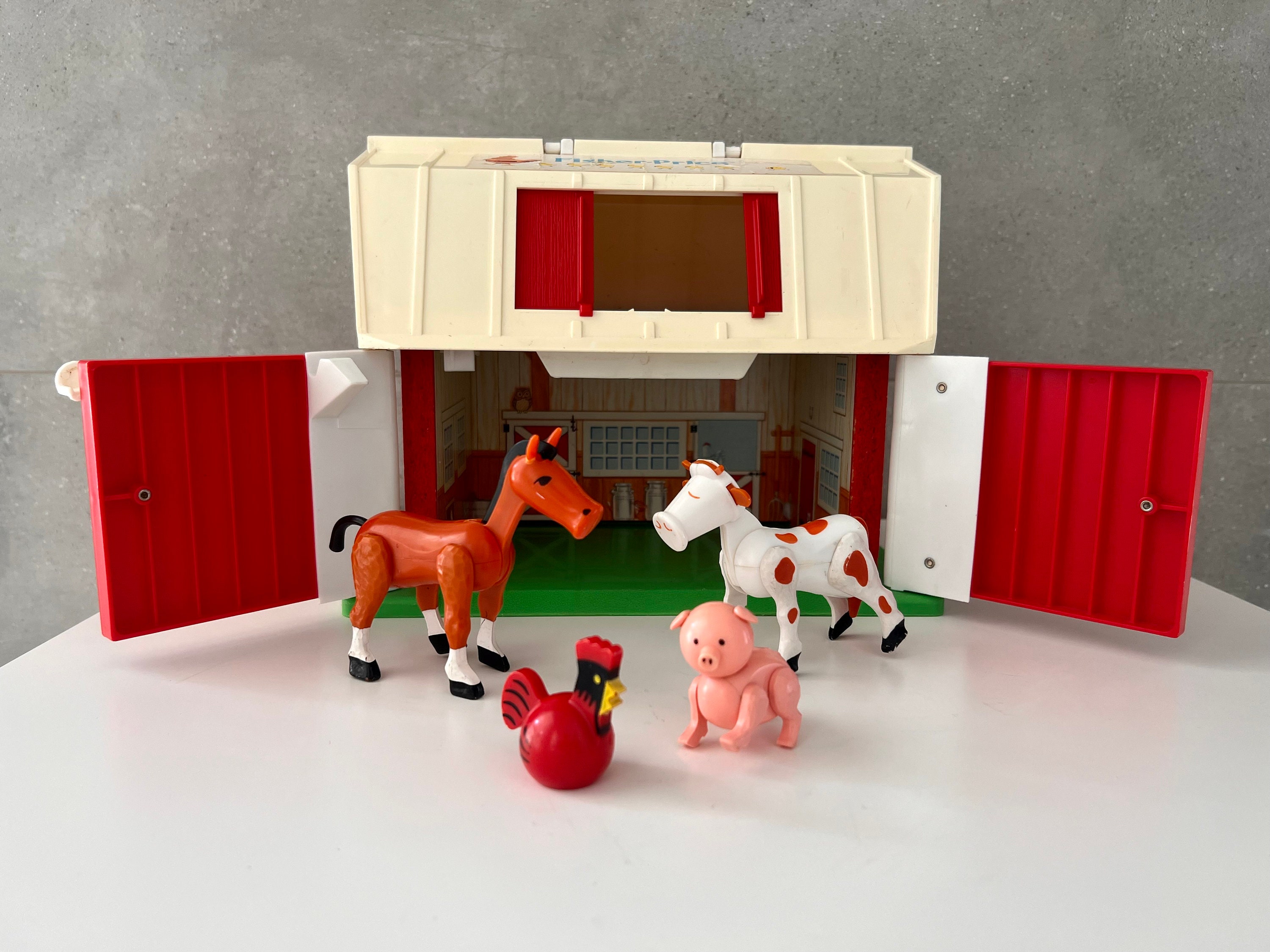 Fisher price hotsell barn animals