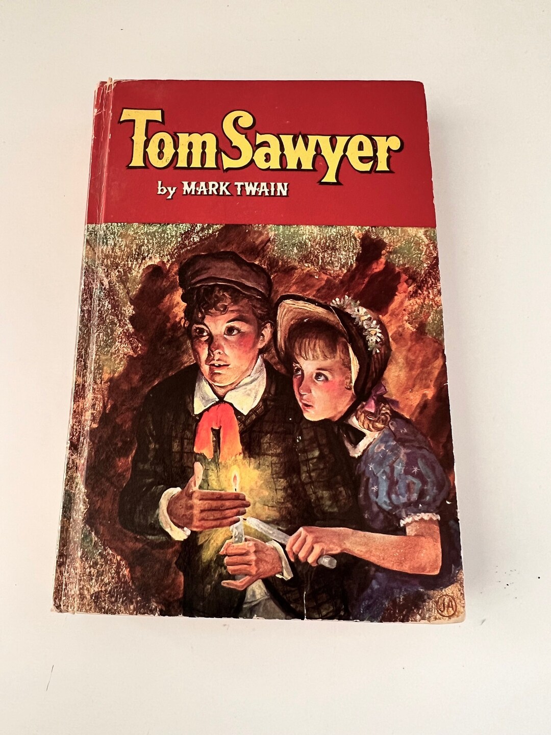 Vintage 1955 the Adventures of TOM SAWYER by Mark Twain, Hard Cover ...