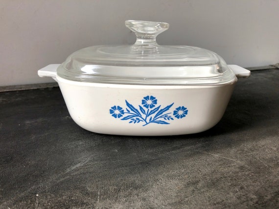 Buy Vintage 4-cup CORNING WARE CASSEROLE Dish A-7-C Corning Ware Online in  India 