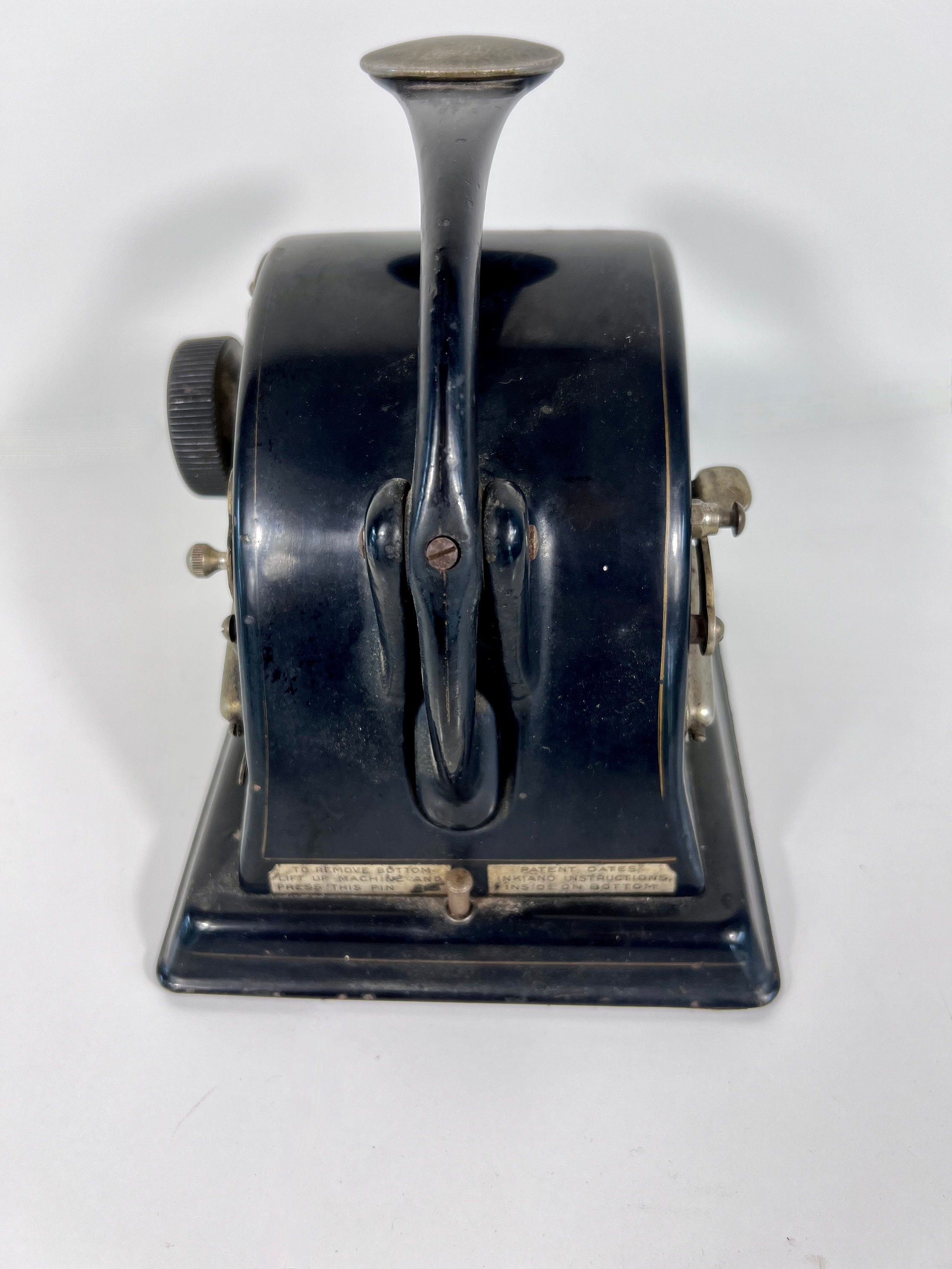 Vintage 1913 Protectograph Cheque Protector: Antique Office Decor - Etsy