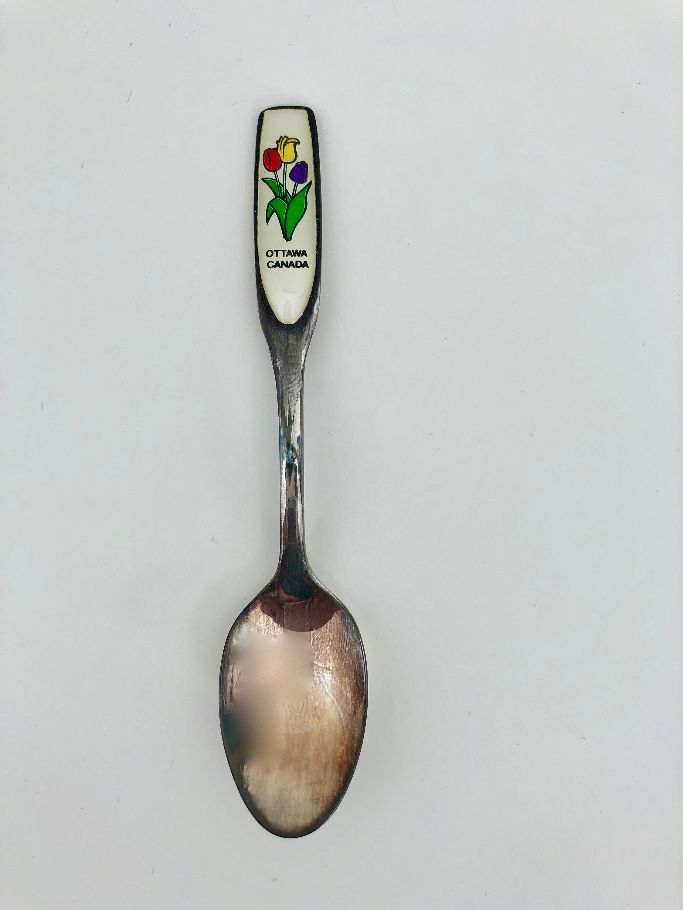 Vintage CANADA SOUVENIR SPOONS Ottawa & Ontario Commemorative Etsy