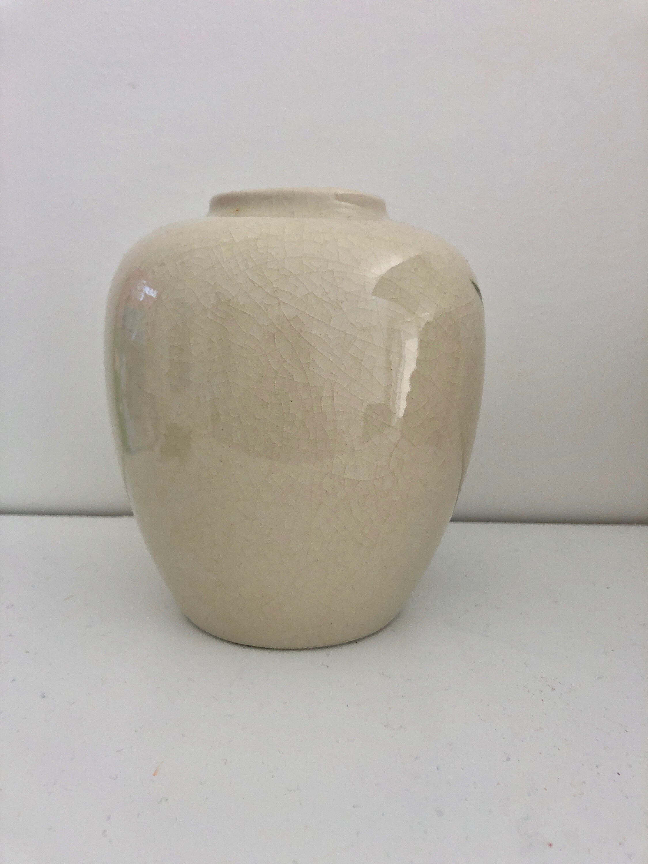 Vintage TOYO VASE JAPAN Ginger Jar Vase Iris Design Made in Etsy