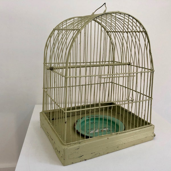 Antique Bird Cage - Etsy