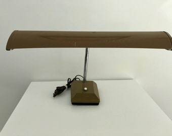 Vintage GO0SENECK DESK LAMP, Mid-century Industrial Table