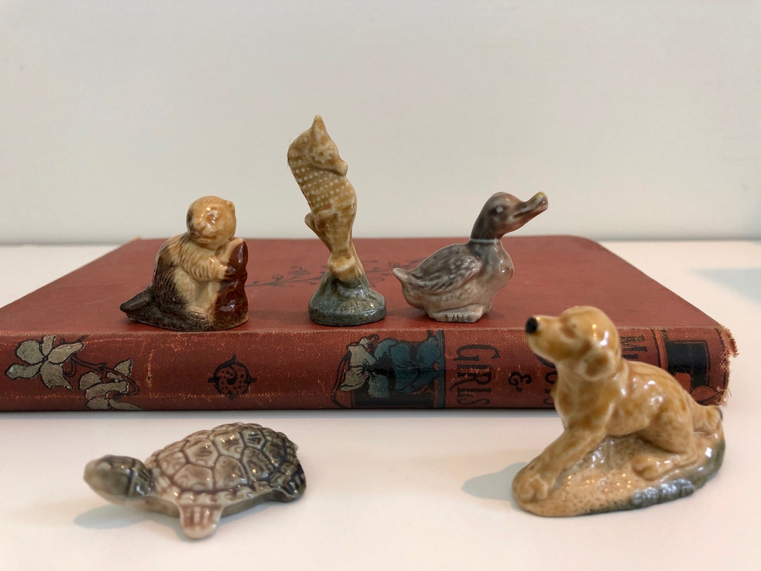 Vintage Collectible RED ROSE WADE Animal Figurines, Your Choice Wade Pottery, England, Ceramic
