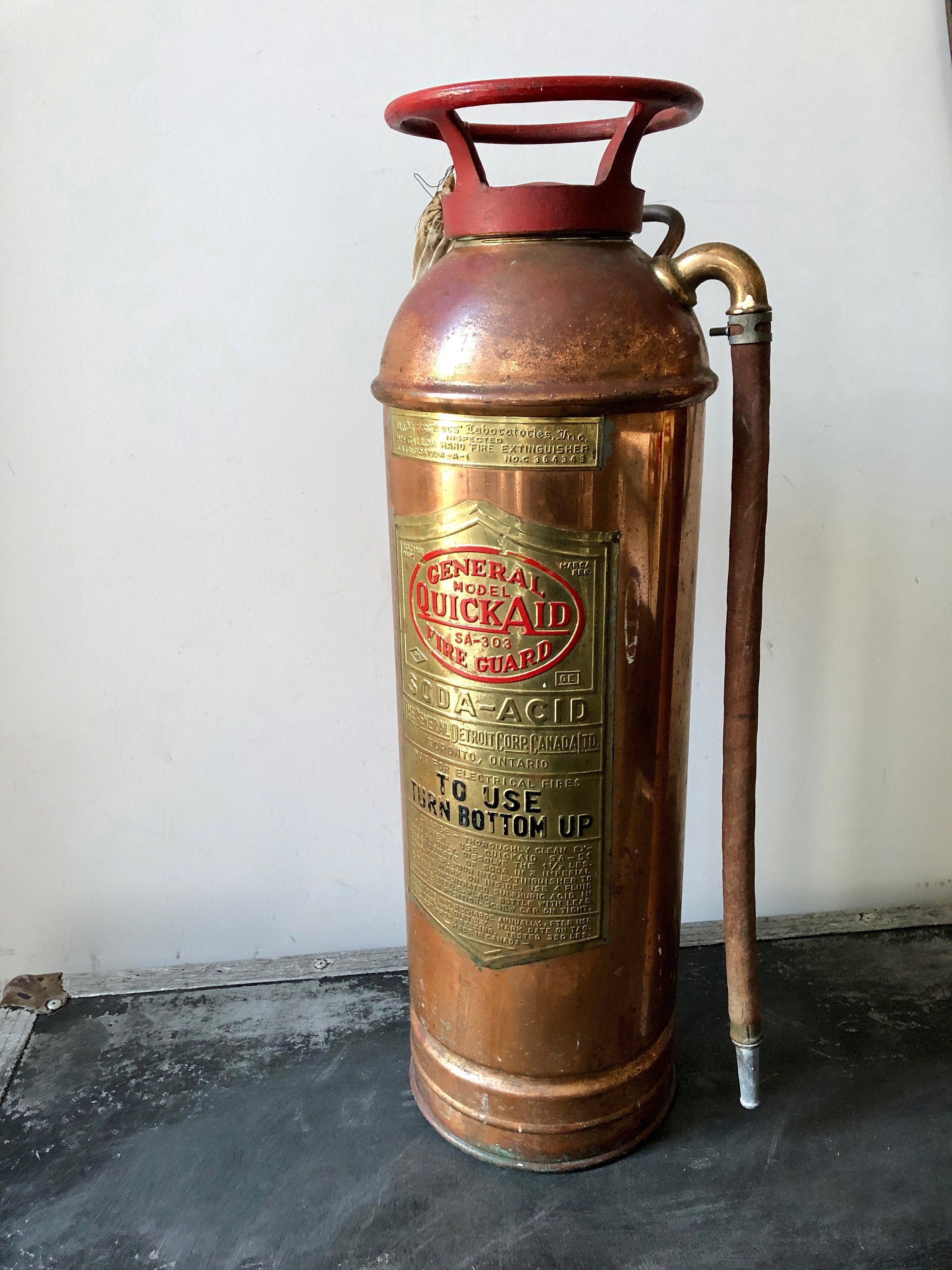 Vintage Fire Extinguisher
