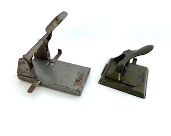 Antique Milton Bradley Paper Cutter: Industrial Office Decor