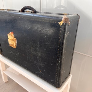 Harry Potter Poudlard valise fixe cuir bois mini coffre PETIT