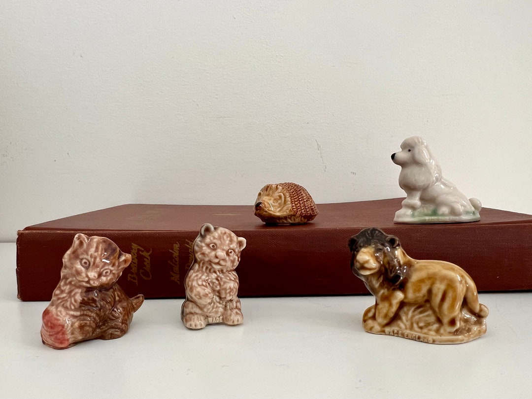 Vintage Collectible RED ROSE WADE Animal Figurines, Your Choice Wade Pottery, England, Ceramic